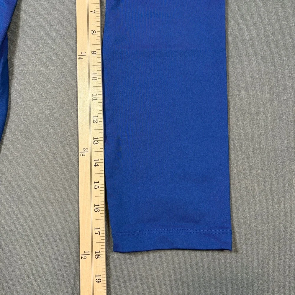Nike Pro NBA 3/4 Compression Tights Player Issue Base Layer Blue L NWOT DN1547